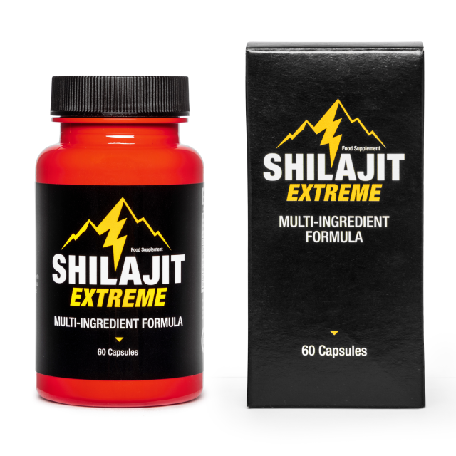 Shilajit Extreme para aumentar la energía vital